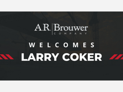 Larry Coker  of A.R. Brouwer The new Business Development Manager.
