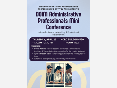 Mini-Conference to celebrate Administrative Professional Day