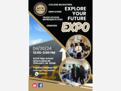 Ypsilanti Press Supports Career Day at ACCE High School