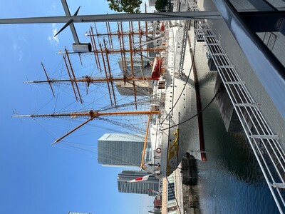 Set Sail on the Nippon Maru Built in 1930 the oldest working ship in the world