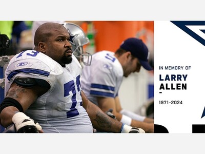 Larry Allen, Cowboys legend and Pro Football Hall of Famer, dies at 52