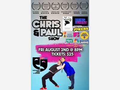 NBC “BRING THE FUNNY” FINALISTS THE CHRIS AND PAUL SHOW  MAKE PYTMI DEBUT