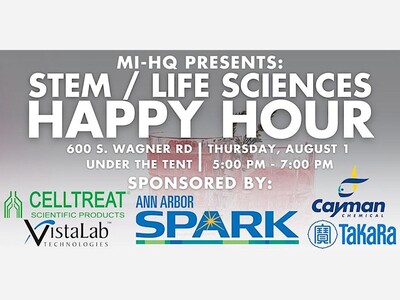 STEM /Life Sciences Happy Hour Under the Tent August 1, 2024