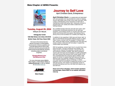 ABWA Presents :The Journey to Self-Love by April Christian- Davis 8/20/24