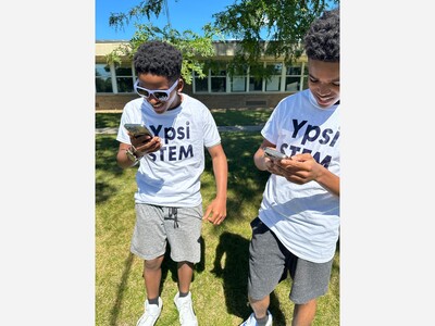 Moving eyes from cell phones to Ypsi STEM by Ypsilanti Press  
