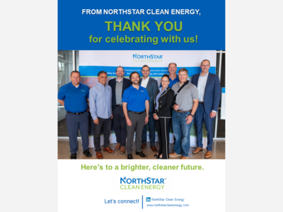 NorthStar Clean Energy Moves to Ann Arbor, Enhancing Commitment to Sustainability 