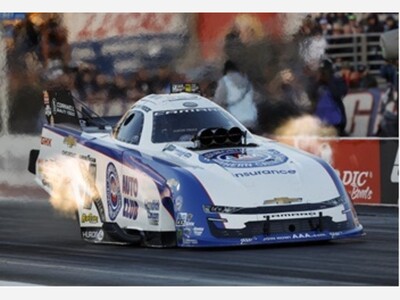 Funny Car’s Austin Prock made the fastest run in NHRA history Sunday in Pomona, Calif. 