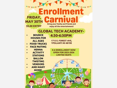 Global Tech Enrollment Carnival Friday May 30th 