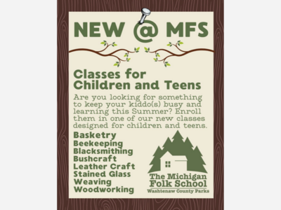 Get Involved in Michigan Folk School www.mifolkschool.com