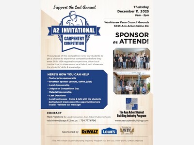 2nd Annual Carpentry Competition 