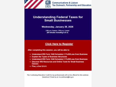 Understanding  Federal Taxes for Small Businesses in 2026