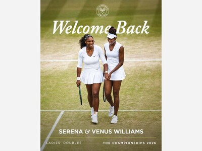 Serena and Venus Williams will compete in the Ladies’ Doubles at The Championships 2026