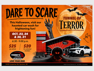 Tommy's Express Car Wash Tunnel of Terror Ypsilanti