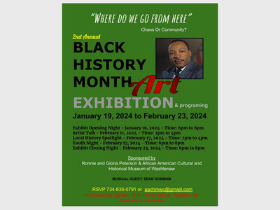 2nd Annual Celebration of Black Artist Exhibit 