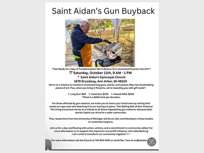 Firearm buyback - were destroying unwanted firearms 