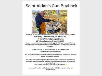 Saint Aidan's 3rd Annual Gun Buyback
